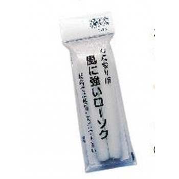 ナカムラ商事　お墓参り用(白) ローソク(2本入)