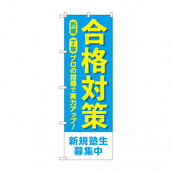 のぼり 合格対策新規塾生募集  GNB-4269