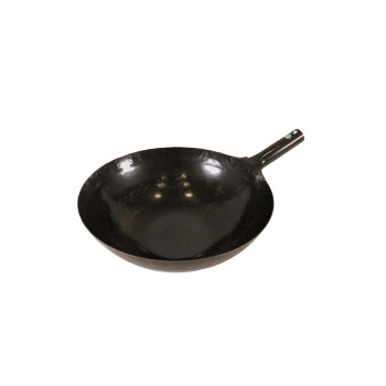 鉄打出片手中華鍋･1.2mm･36cm･001037