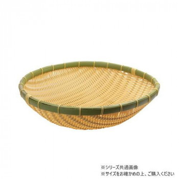 萬洋(まんよう) 樹脂身竹丸ざる深 45号 91-058G