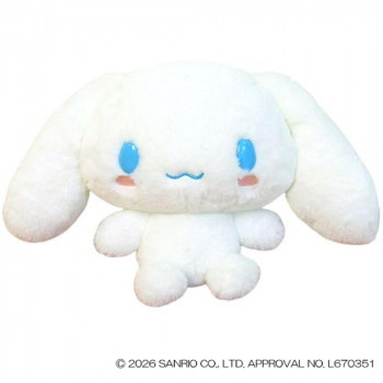 サンリオ　ほわほわ　ぬいぐるみ シナモロール S ホワイト 143112-20