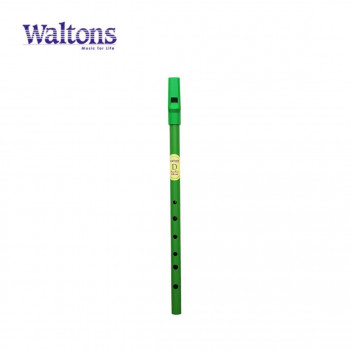 Waltons(ウォルトンズ)  民族楽器　レインボーホイッスル　ライトグリーン　Key : D  1552P