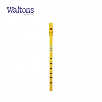 Waltons(ウォルトンズ)  民族楽器　レインボーホイッスル　イエロー　Key : D  1550P