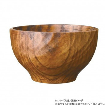 阿瀬真三商店 汁椀楕円 (LL) スリ R0815