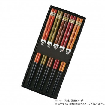 阿瀬真三商店 箸5P五彩 R2212