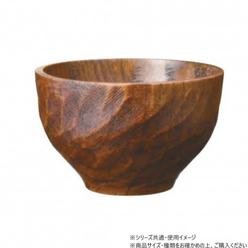 阿瀬真三商店 椀楕円 (S) スリ R0809