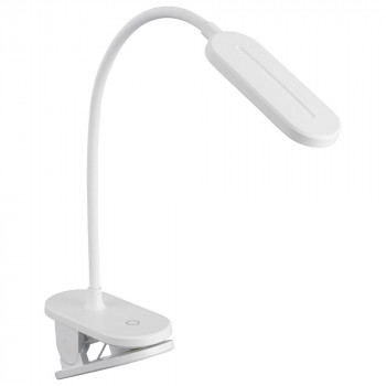 OHM LEDクリップライト ホワイト 電球色 LTC-LC12U-WL