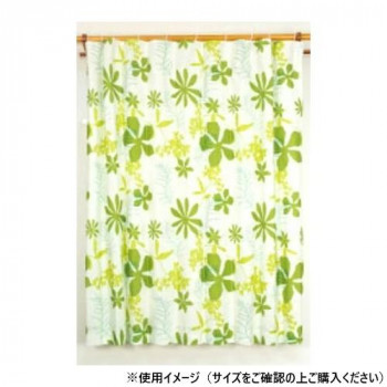 Arie(アーリエ) 間仕切カーテン ラウンドアイリ 60-110×200 G 546704000200035