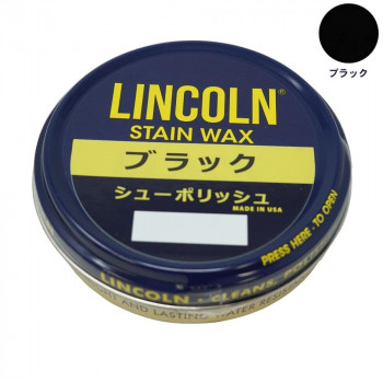 YAZAWA LINCOLN(リンカーン) シューポリッシュ 60g ブラック