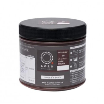 桂屋ファイングッズ　みやこ染　コールダイホット 300g 8ダークブロン