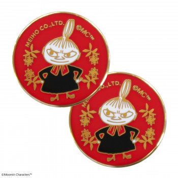 MOOMIN ムーミン ナンバーボルトキャップ 2個セット リトルミイ FS060