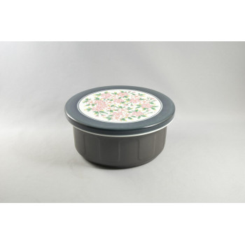 有田焼 平蓋おしゃれおひつ 1.5合 花の舞
