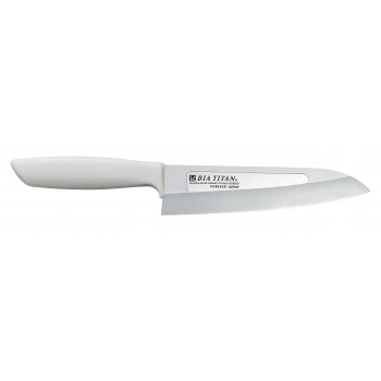 フォーエバー ダイアチタン包丁 160mm 溝付 TW-16H