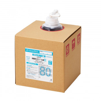 ハクゾウ消毒用エタノール液EI 5L 専用コック付 2600192