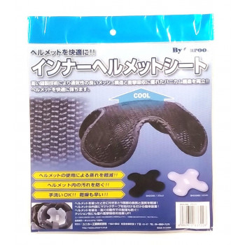 ユニカー工業 インナーヘルメットシート ブラック BHG-04K