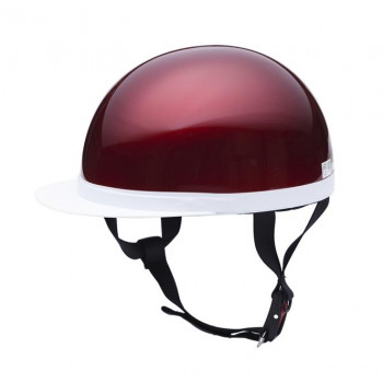 ユニカー工業 ヘルメット ベーシックスタイルハーフ キャンディレッド BH-01R