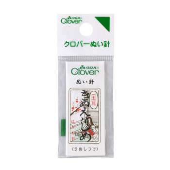 クロバー ぬい針「金耳針」 N-きぬえりしめ 12-216