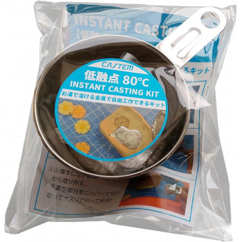 INSTANT CASTING KIT　 お湯で溶ける金属で自由工作できるキット KT10007