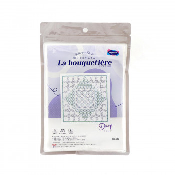 オリムパス 刺し子の花ふきんキット La bouquetiere Drop SK-432