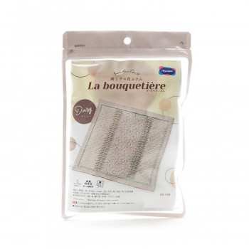 オリムパス 刺し子の花ふきんキット La bouquetiere Daisy (デイジー) SK-434