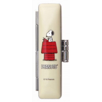 SNOOPY　スヌーピー　印鑑ケース　ホワイト　TSK-21374