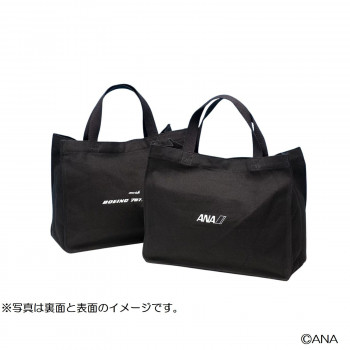 トートバッグ ANA×BOEING 黒 MZ600