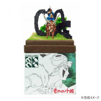 スタジオジブリmini S=NON アシタカとタタリ神 MP07-41