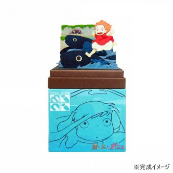 スタジオジブリmini S=NON 水魚の上を走るポニョ MP07-39