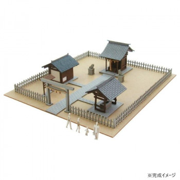 みにちゅあーと・プチ S=1/220 神社 MP01-148