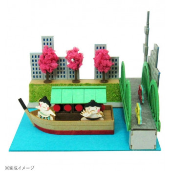 みにちゅあーとMini S=NON お相撲さんと屋形船 MP05-20