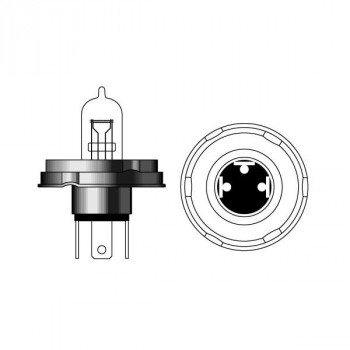 M＆Hマツシマ　ハロゲンバルブ(1個入)  PH6E  12v 45/45w  B2クリア  18A B2C
