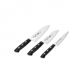 燕人の匠 桜吟 三徳包丁170mm＆小型三徳包丁140mm＆ペティナイフ140mm ETO-801