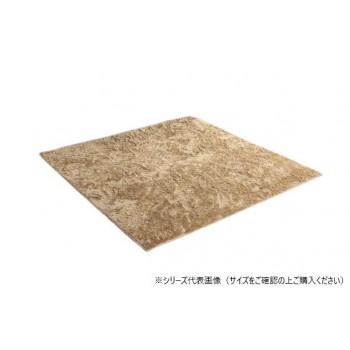 ラグ 制菌加工 約3畳 約200×250cm ホットカーペット対応 ベージュ 3985139