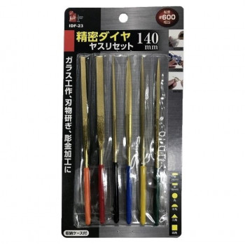 iHelp(アイヘルプ) IH　精密ダイヤヤスリセット6本組　IDF-23
