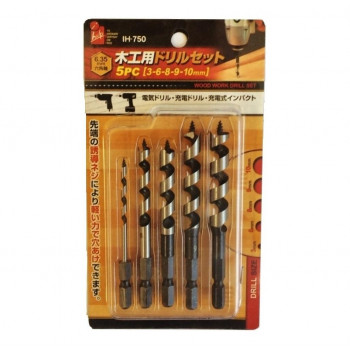 iHelp(アイヘルプ) IH　木工用ドリルセット5PC　IH-750