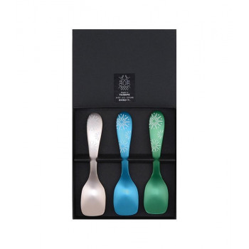ルリール アルミアイススプーン 3pcs 花火Ver　PS-6007
