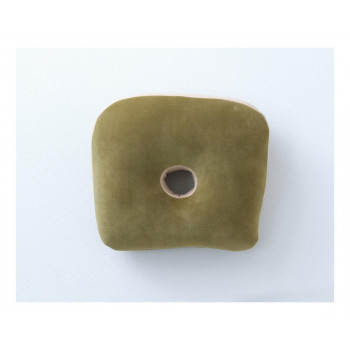 もっちり 快適フィット クッション 40×37cm グリーン 9844523