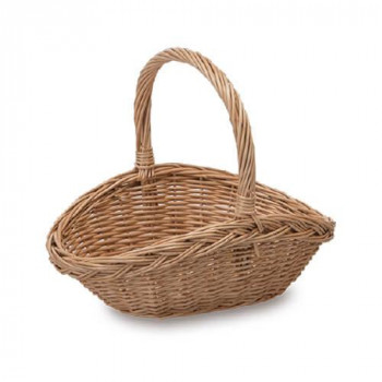 ウィッカーバスケット W26×D19×H23cm 11547