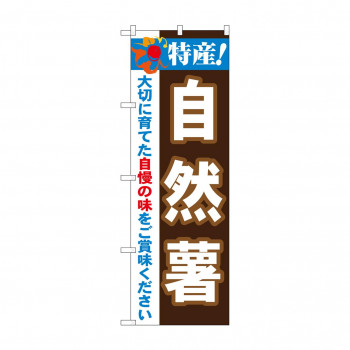 のぼり 21509 特産!自然薯