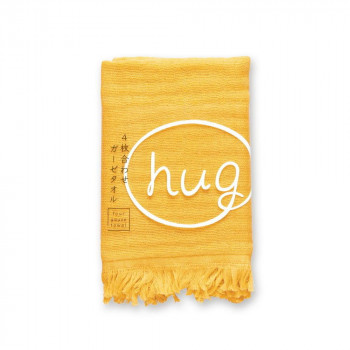 hug ハンドタオル からし 05403