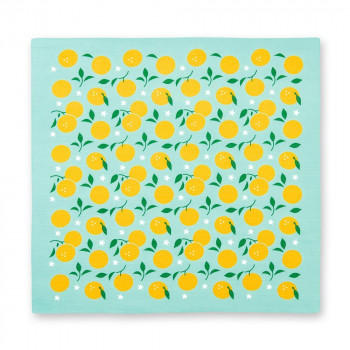 おかみさん 大風呂敷 70cm 柚子 06568