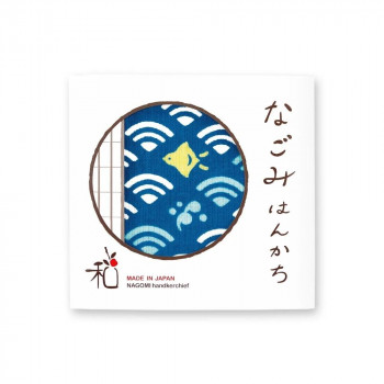 なごみはんかち 波ちどり 02916