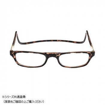 オーケー光学　老眼鏡クリックリーダー  レギュラー  BR  ブラウン+1.00