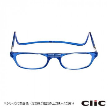 オーケー光学　老眼鏡クリックリーダー  レギュラー  BL  ブルー+1.50
