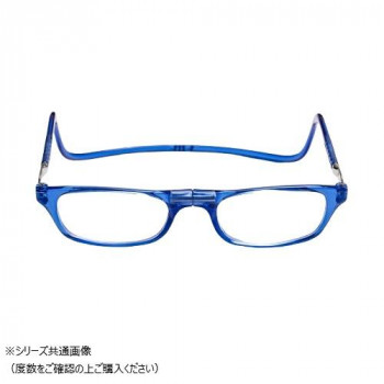 オーケー光学　老眼鏡クリックリーダー  レギュラー  BL  ブルー+2.00