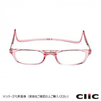 オーケー光学　老眼鏡クリックリーダー  レギュラー  PK  ピンク+3.50