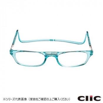 オーケー光学　老眼鏡クリックリーダー  レギュラー  TQ  ターコイズ+1.00