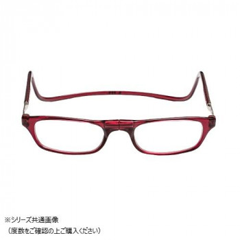 オーケー光学　老眼鏡クリックリーダー  レギュラー  WR  ボルドー+1.00