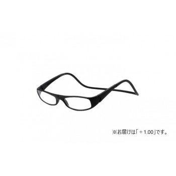 オーケー光学　老眼鏡クリックリーダー  ユーロ  EMB  マットブラック+1.00