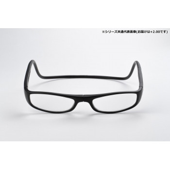 オーケー光学　老眼鏡クリックリーダー  ユーロ  EMB  マットブラック+2.00